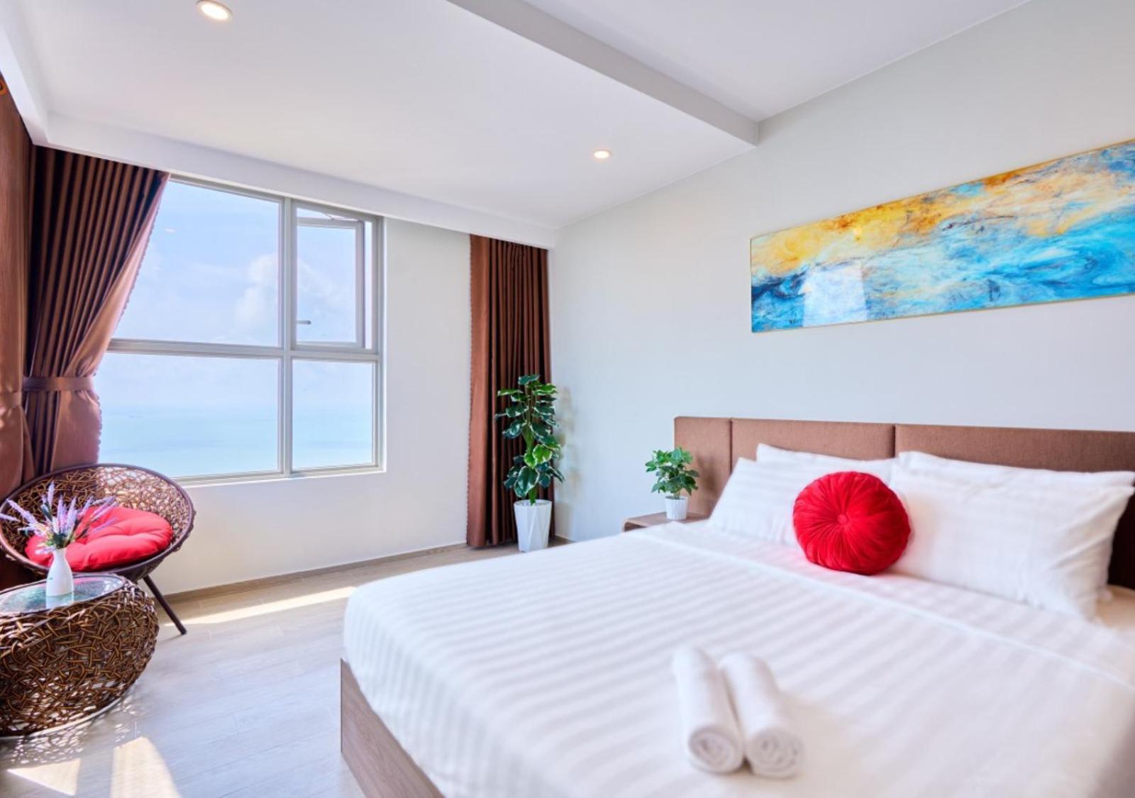 The Song Apartment Sea View - Can Ho Bien Nghi Duong - Hao'S Homestay Vung Tau Szoba fotó